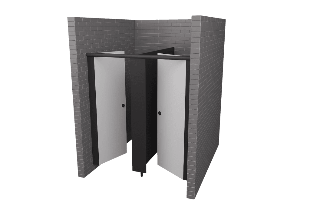 Double Enclosed - Wall Hung Doors