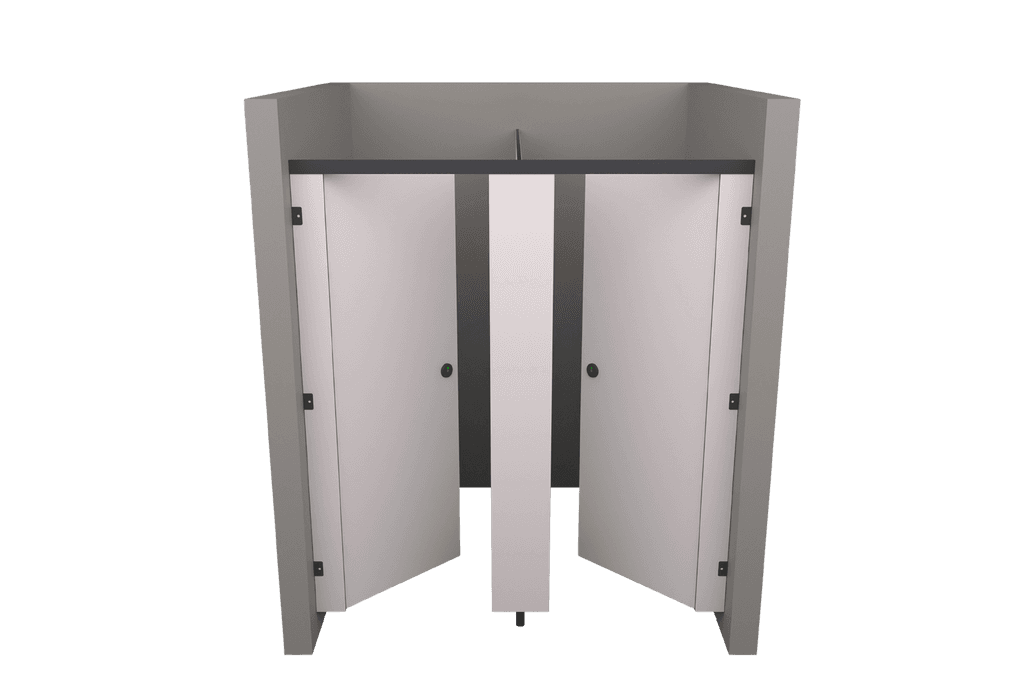 Double Enclosed - Wall Hung Doors