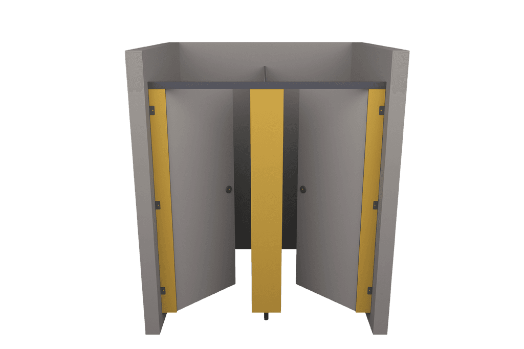 Double Enclosed - Wall Hung Doors