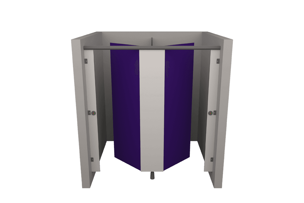 Double Enclosed - Centre Hung Doors