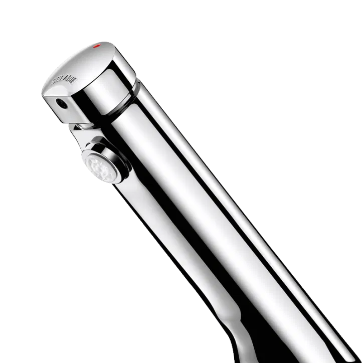 Delabie TEMPOSOFT, SHELF CLOSING, Non–Concussive TAP, Chrome