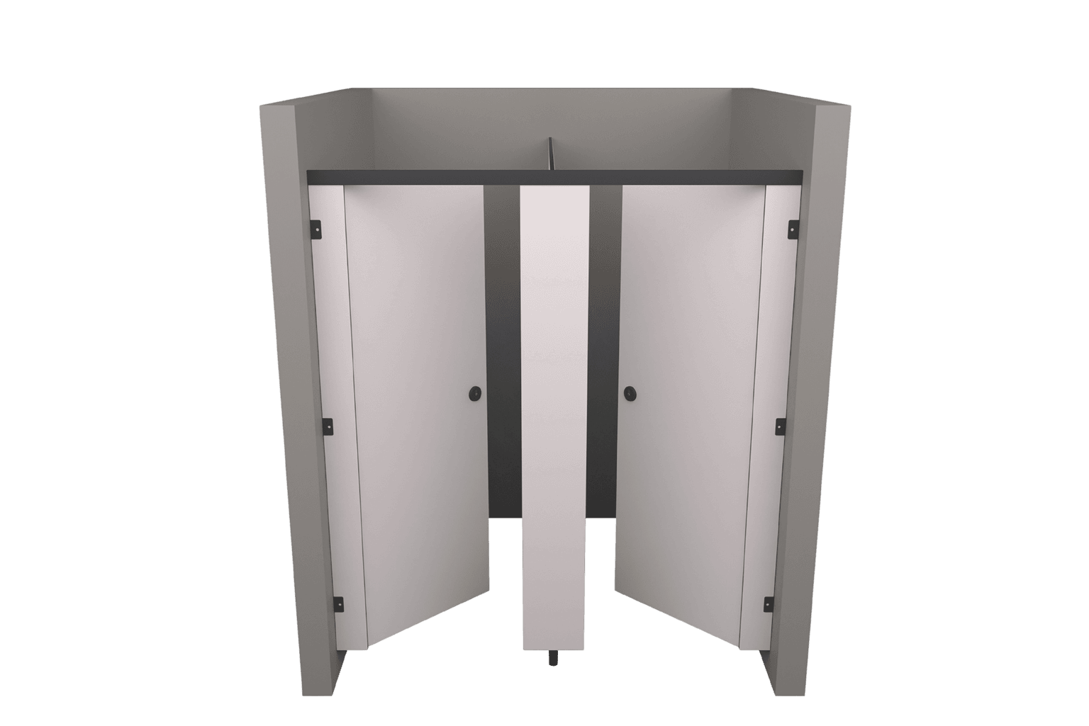 Double Enclosed - Centre Hung Doors