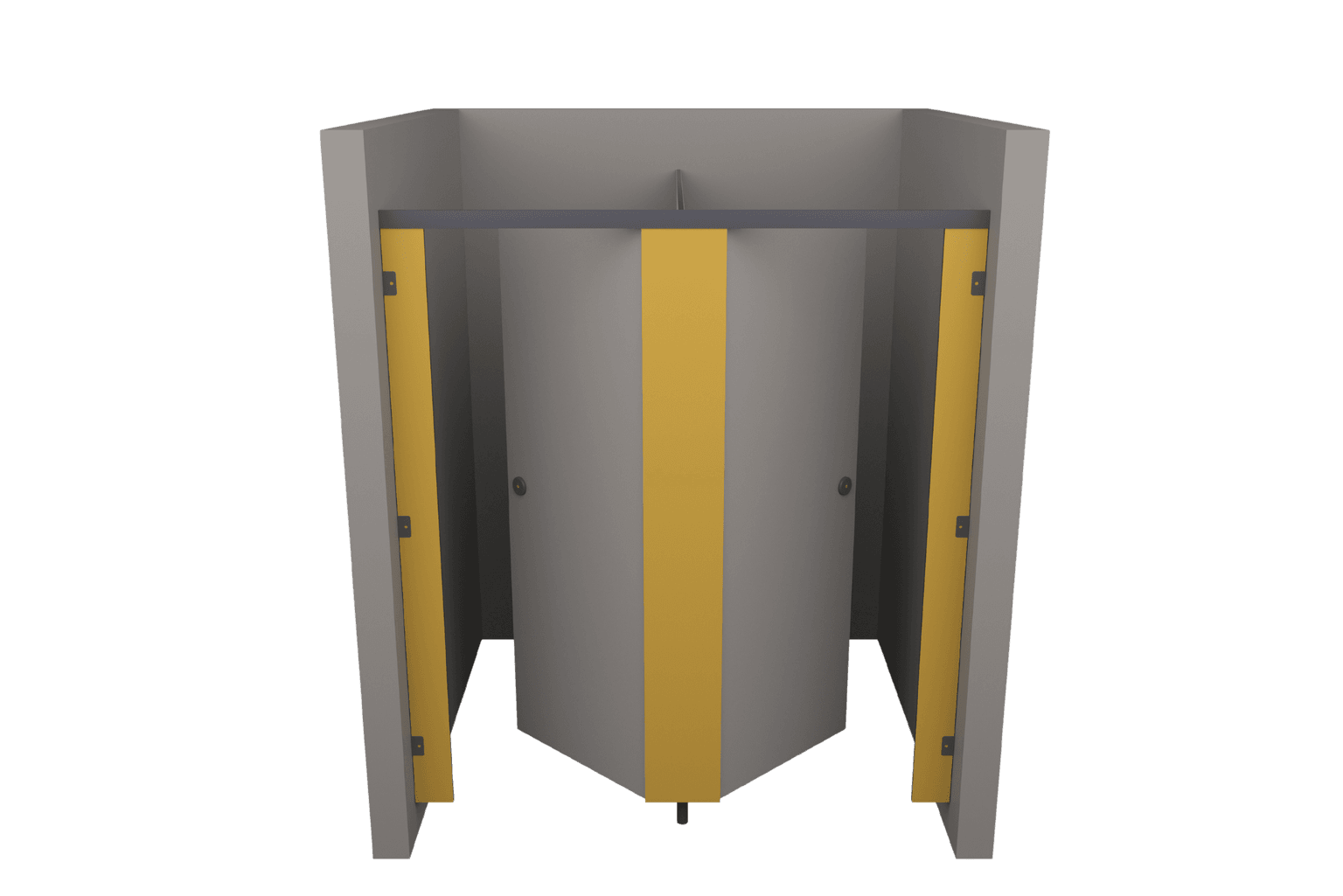 Double Enclosed - Centre Hung Doors