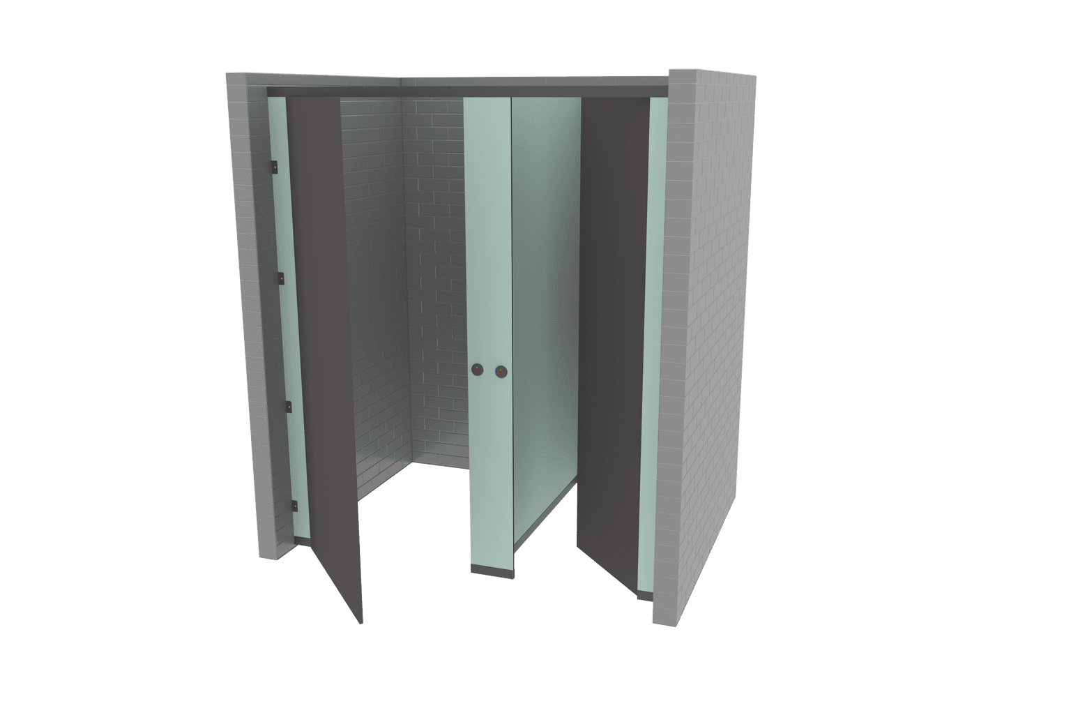 Double Enclosed - Left Hand Disabled