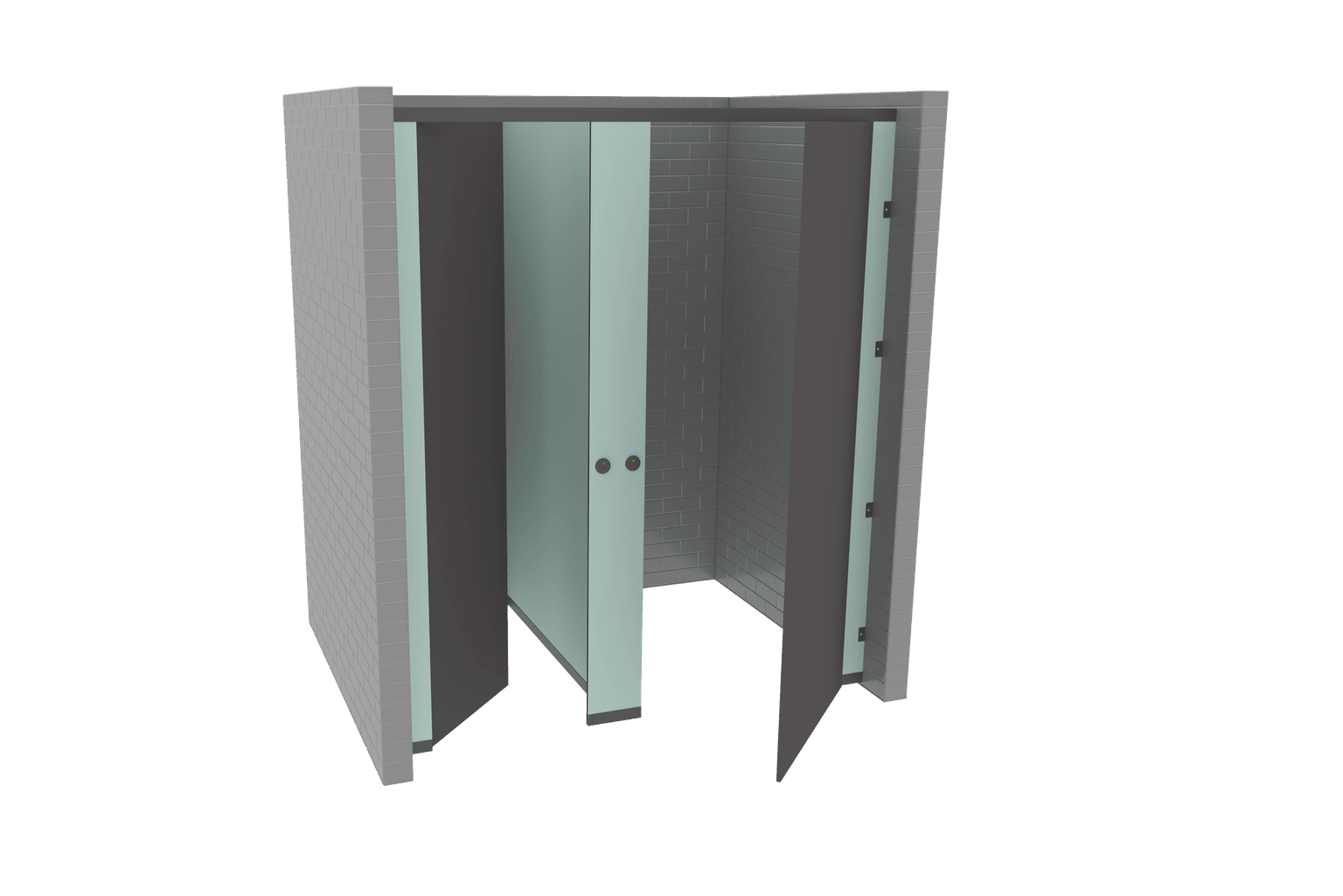 Double Enclosed - Right Hand Disabled